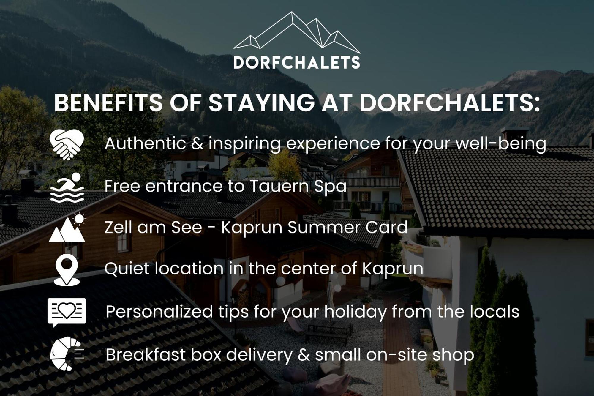 Dorfchalets & Apartments - Authentic Experience In Centre Of Kaprun Including Tauernspa And Summercard 외부 사진
